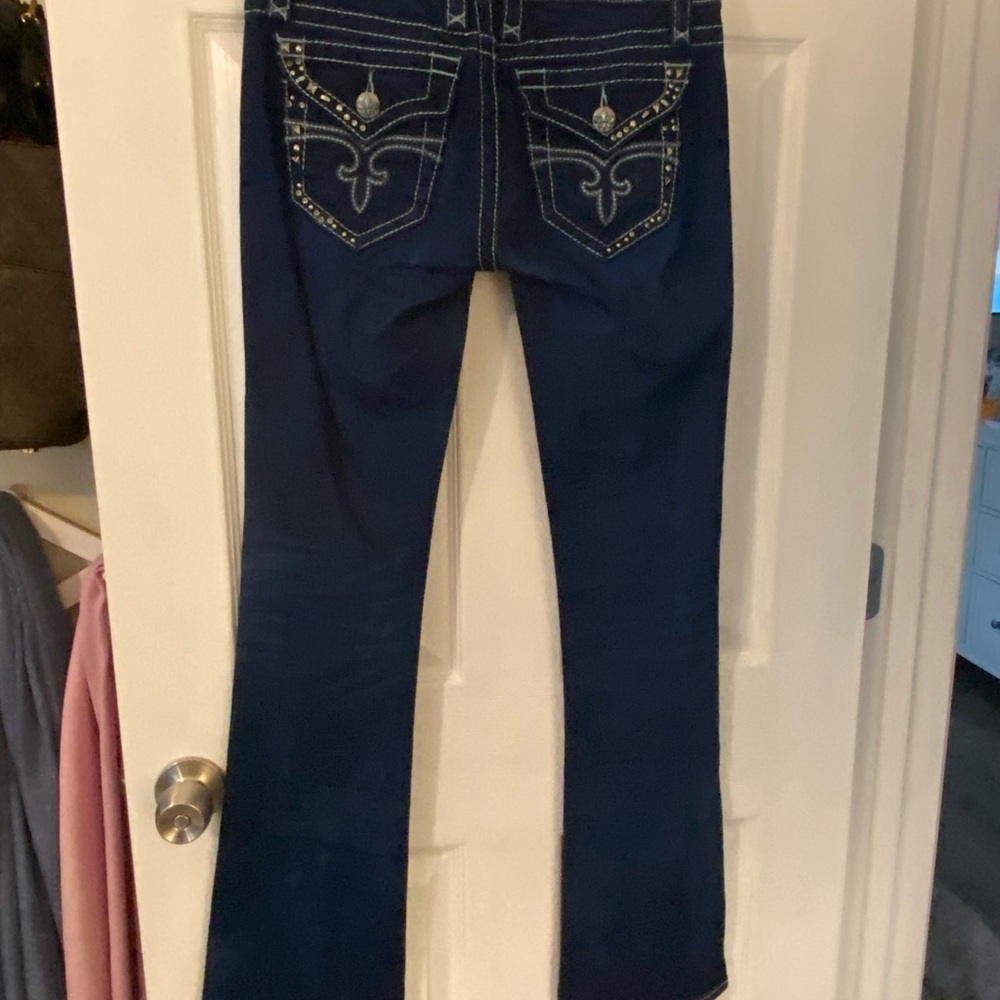 Rock Revival Dark Blue Boot Cut Jeans